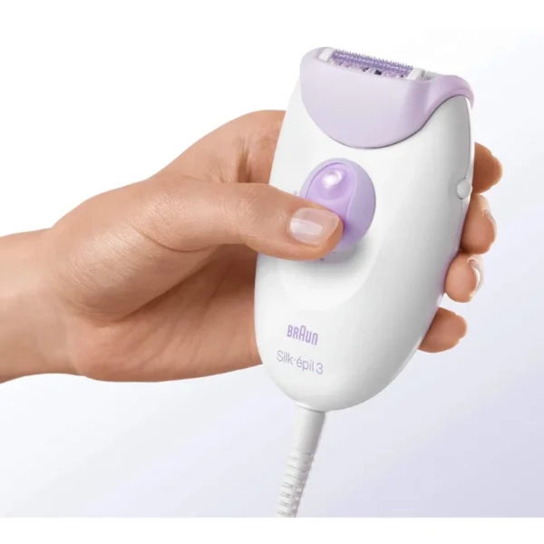⁦ماكينة إزالة الشعر براون سيلك أبيل 3 – Braun Silk-épil 3 3170⁩ - الصورة ⁦2⁩