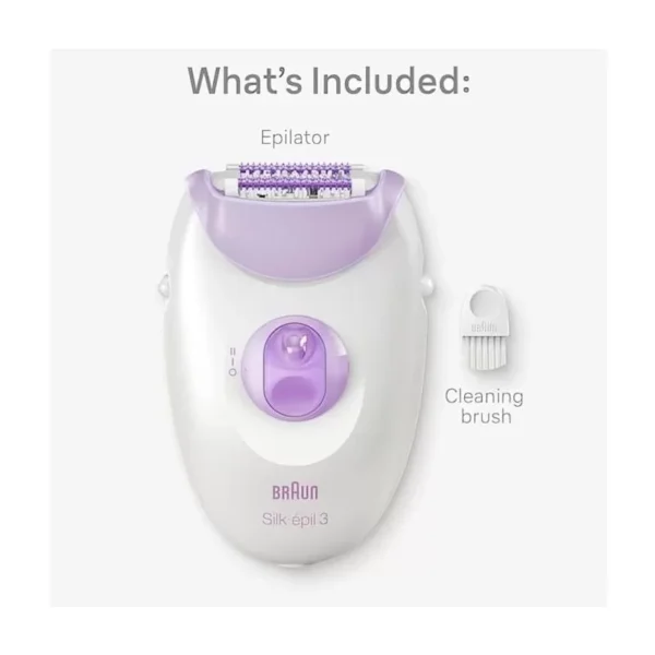 ⁦ماكينة إزالة الشعر براون سيلك أبيل 3 – Braun Silk-épil 3 3170⁩ - الصورة ⁦4⁩