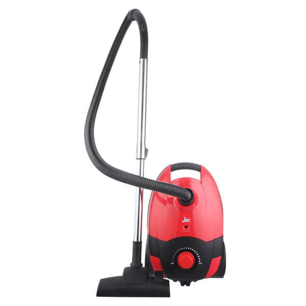 ⁦مكنسة كهربائية جاك بحاوية بكيس – 2200 وات – أحمر وأسود – JB2200R⁩ - الصورة ⁦6⁩