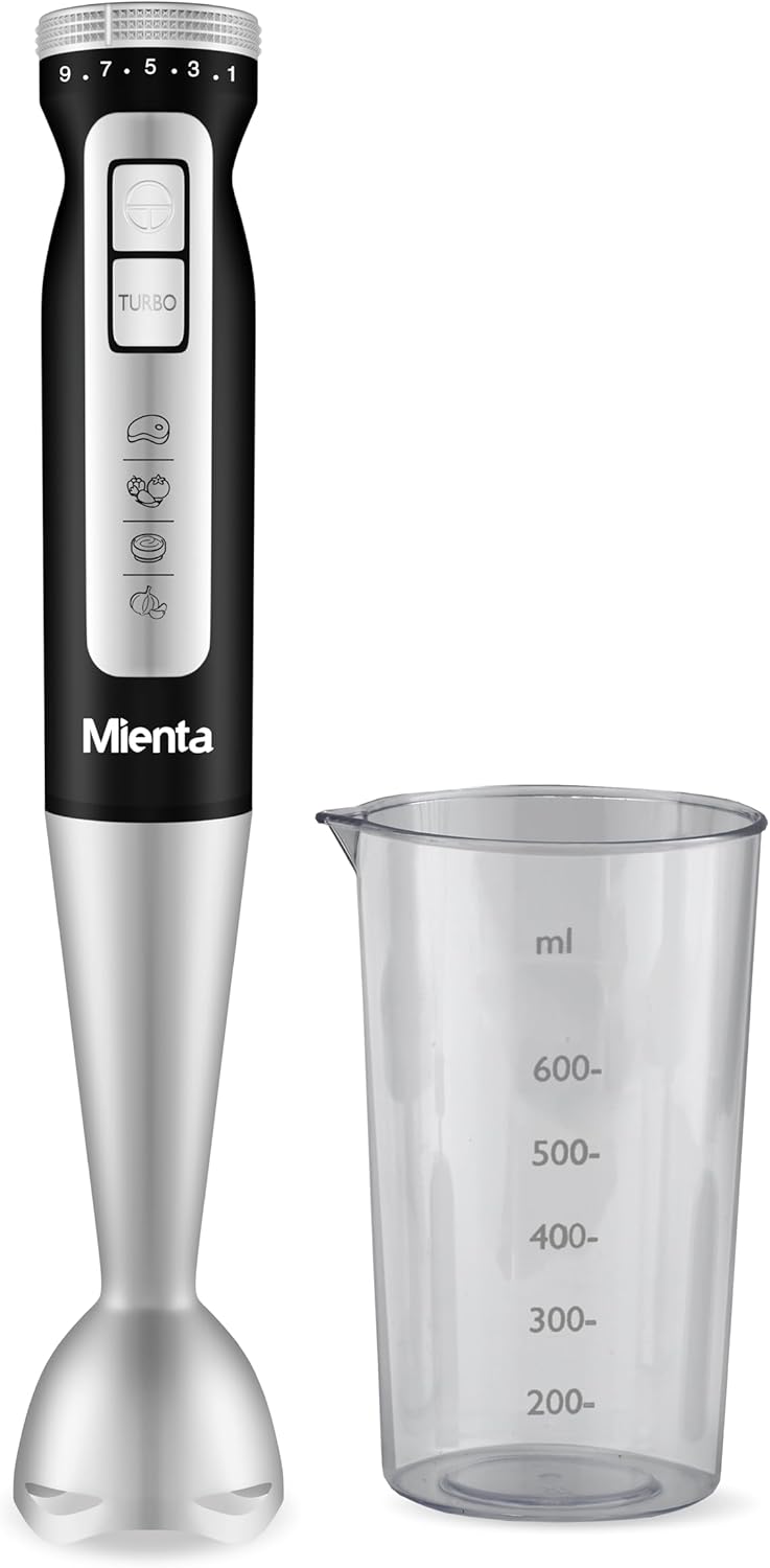 خلاط يدوي تربو – ميانتا – 1000 واط | أبيض – موديل HB111338A - الصورة 3